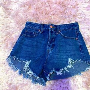 Blue Jean Shorts
